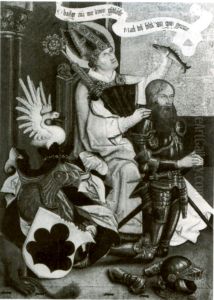 Ulrich von Frundsberg als Stifter der Familienretabel Ulrich von Frundsberg als Stifter der Familienretabel