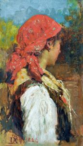 Peasant woman by Luigi Nono