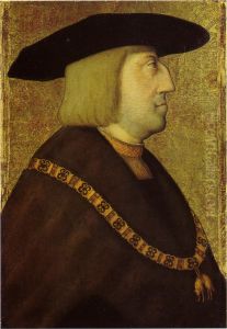 Portrait of the Emperor Maximilian I (1459-1519) by Bernhard Strigel
