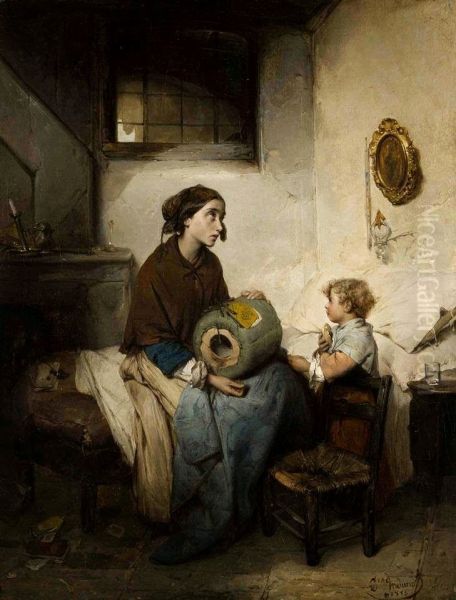 Pane e lacrime by Domenico Induno