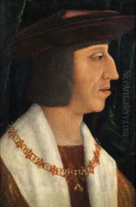 Portrait de Maximilian Ier by Bernhard Strigel