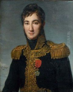 Portrait du general de brigade Charbonnel de Sales, en grand uniforme