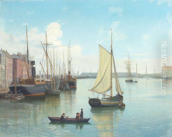 View of the port of Copenhagen. - view 1