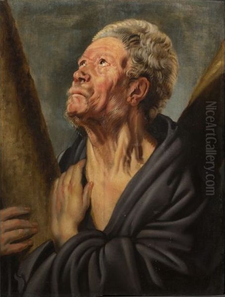 Abraham Grapheus as Saint Andrew - view 1