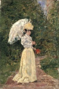 Madame Juliette dans le jardin Madame Juliette dans le jardin