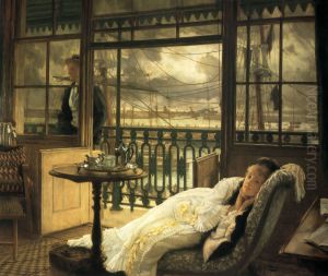 A Passing Storm by James Jacques Joseph Tissot