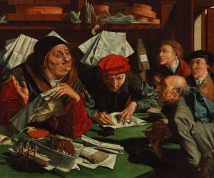 The Lawyer's Office by Jan Matsys