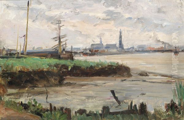 The port of Antwerp. - view 1