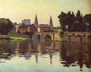 Le Pont de Poissy by Albert Marquet