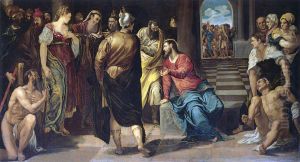 Cristo y la mujer adultera.