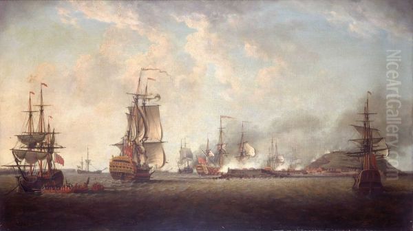 Attack on Goree 29 decembre 1758 - view 1