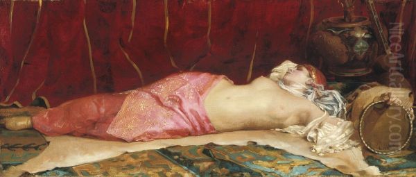 The Sleeping Concubine; - view 1