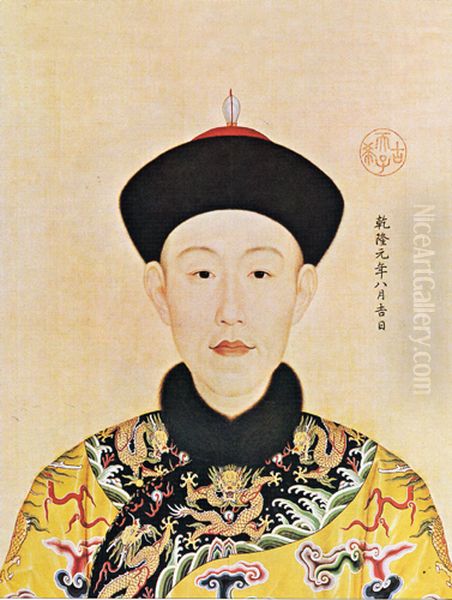The young Qianlong Emperor - view 1
