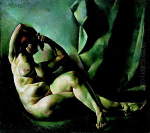 Female Nude(Nude Study) by Vilmos Aba-Novak