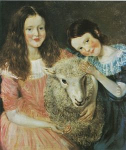 Cathinca and Anna Elisabeth Gluckstad by Mathias Stoltenberg