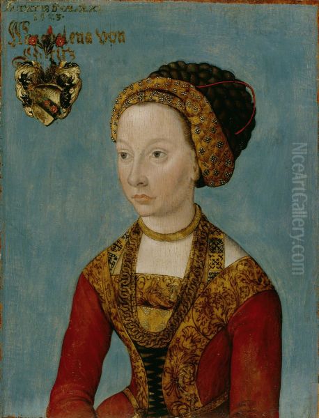 Bildnis einer Braut (Magdalena von Gertitz?) - view 1
