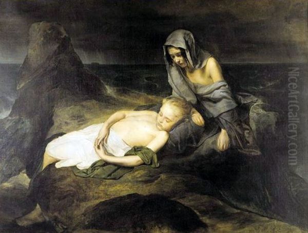 An episode of the flood - view 1