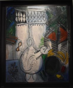 Nature morte a la tour blanche by Raoul Dufy