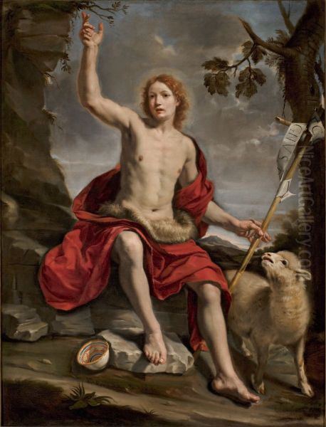 Saint John the Baptist in the wilderness - view 1