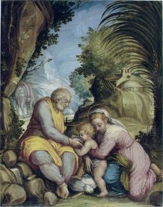 Rest on the Flight into Egypt by Denys Calvaert