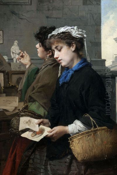 Old Milan, The antiquarian's market stall - view 1