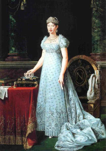Portrait of Marie-Louise of Austria, wife of Napoleon and empress of France - view 1