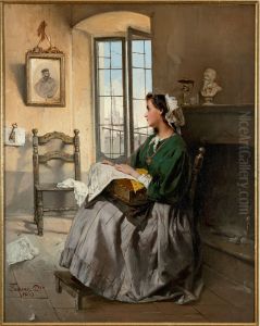 A thought to Garibaldi by Domenico Induno