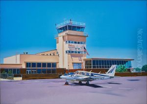 Sacramento Airport. 1970. Sacramento Airport. 1970.
