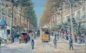 L'Avenue de la Gare a Nice