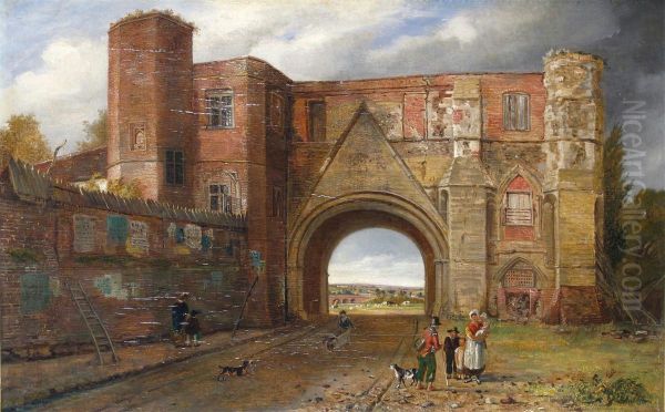 Reading Abbey gateway - view 1
