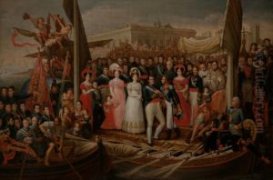 Desembarco de Fernando VII en el Puerto de Santa Maria