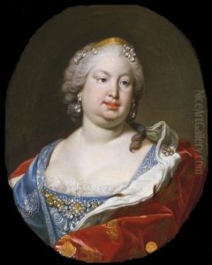 Barbara de Braganza, reina de Espana by Louis-Michel Van Loo