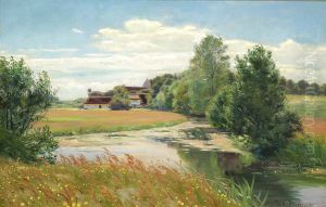 The parsonage of Dalum on the island of Funen. The parsonage of Dalum on the island of Funen.