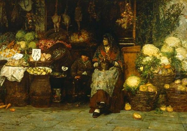 The female greengrocer - view 1