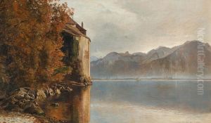 Slottet Chillon ved Genevesoen