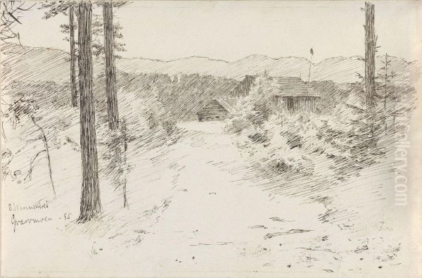 Landscape from Gvarvmoen - view 1