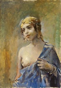 Ragazza tunisina by Romualdo Locatelli
