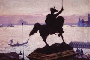 View of Venice by Jozef Rapacki