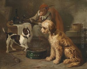 A small meal in the tavern A small meal in the tavern