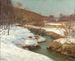 Meadow Brook by Edward Willis Redfield