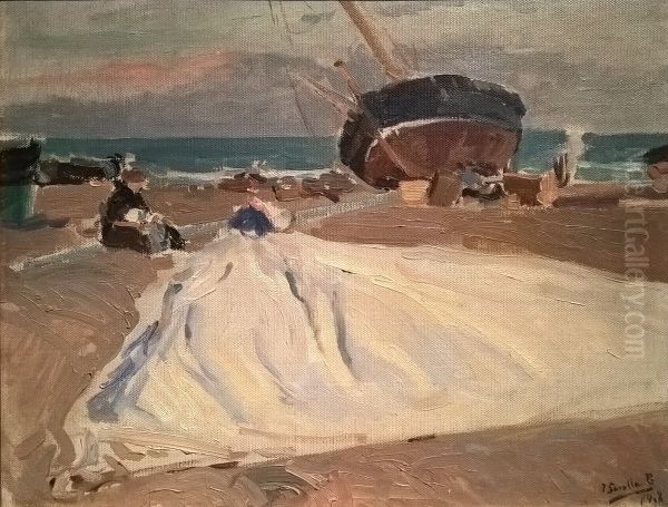 Remendando a vela, Valencia - view 1