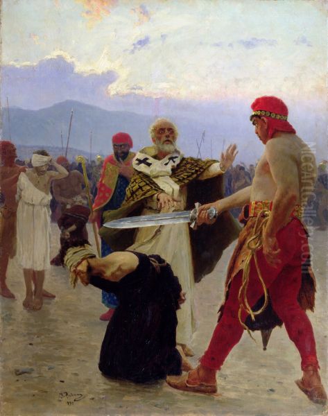 Saint Nicholas of Myra saves three innocents from death - view 1