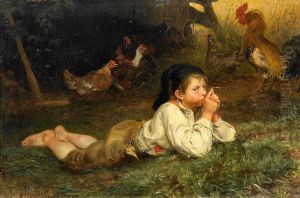 Rest in the henhouse by Felix Schlesinger