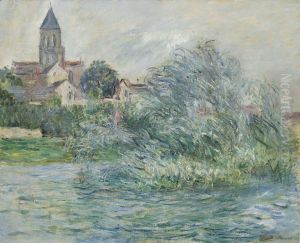 L'eglise a Vetheuil by Claude Oscar Monet