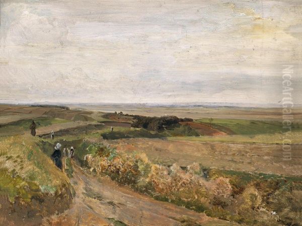 Plains Landscape near Plankenberg - view 1