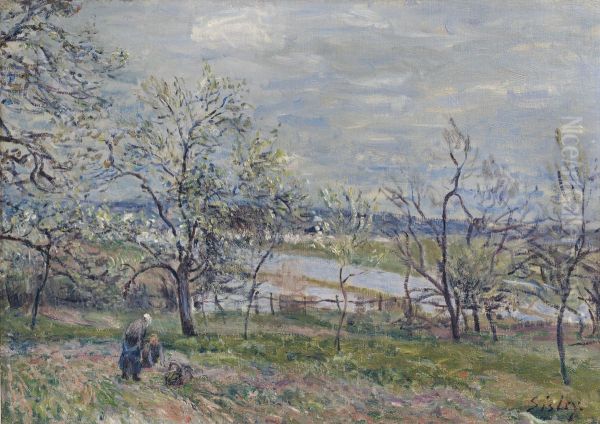 Printemps a Veneux-Nadon - view 1