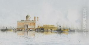 Customs House, Port Said, Egypt by unknown