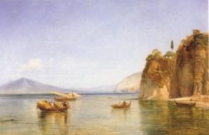 Scenes from the caves of Ulysses at Sorrento
