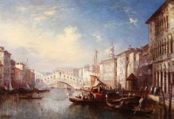 Scene of the Grand Canal, Venice - view 1