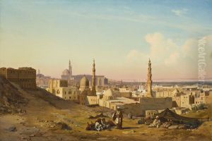 Ruhende Araber vor Kairo Ruhende Araber vor Kairo